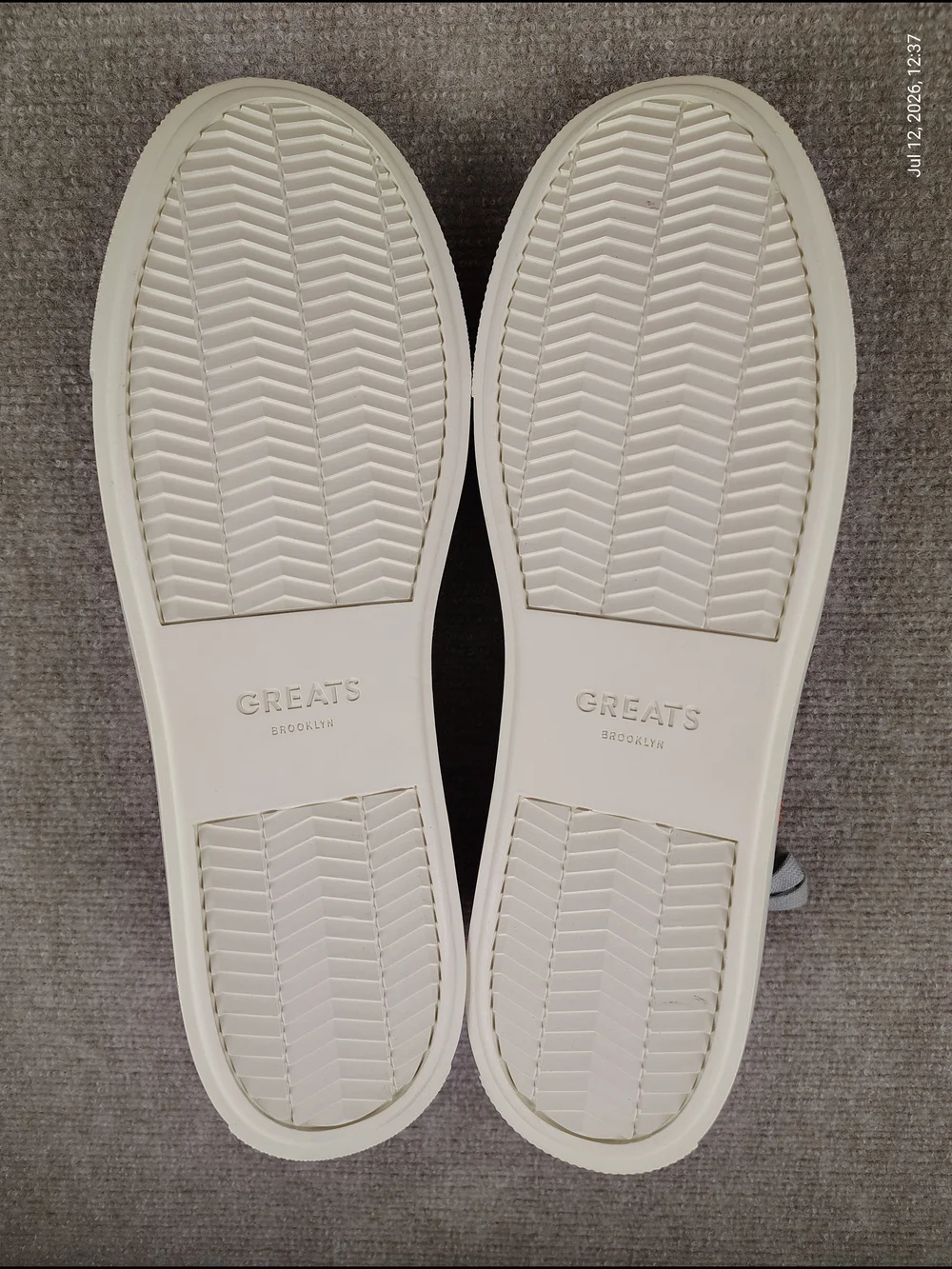 Men's GREATS Royale Tech Blanco Mul Sneakers White Size 13 US